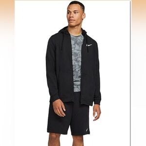 Nike Black Athletic Hoodie and Shorts
